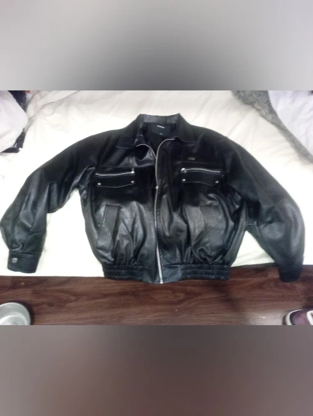 naws black leather